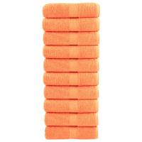 vidaXL Toallas 10 uds 100% algodón 30x30 cm 600 gsm toallita paño Color Marrón,  Morado,  orange y mas - details 2