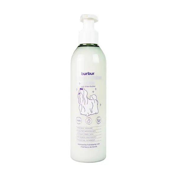 New Brand Burbur Mascarilla Hidratante 250ml - Nutre y Acondiciona - Cuida y Protege - Pelaje Suave y Brillante - 1