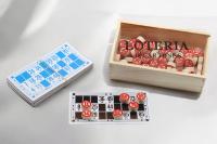 Geshop Set Fichas Bingo Lotería Divertida – Juego de Piezas Madera para Bingo Portátil con Alta Relación Calidad- Precio, ¡Diviértete y Gana! - details 1