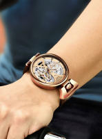 Reloj De Cuarzo LIGE Creativo Para Hombre Resistente Al Agua Y Al Choque Con Correa De Cuero Estilo Casual Fecha Automática Caja Incluida Relogio Masculino - details 11