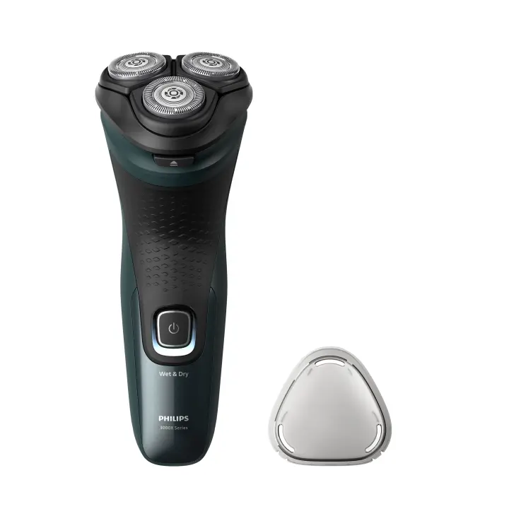 AFEITADORA PHILIPS X3052/00 W&D CON CABLE USB CORTAPATILLAS - 1