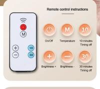 Lámpara De Escritorio LED Recargable Por USB Luz De Mesa Para Dormitorio Y Lectura Con Dimmer Continuo Y Magnetismo Para Colgar - details 2