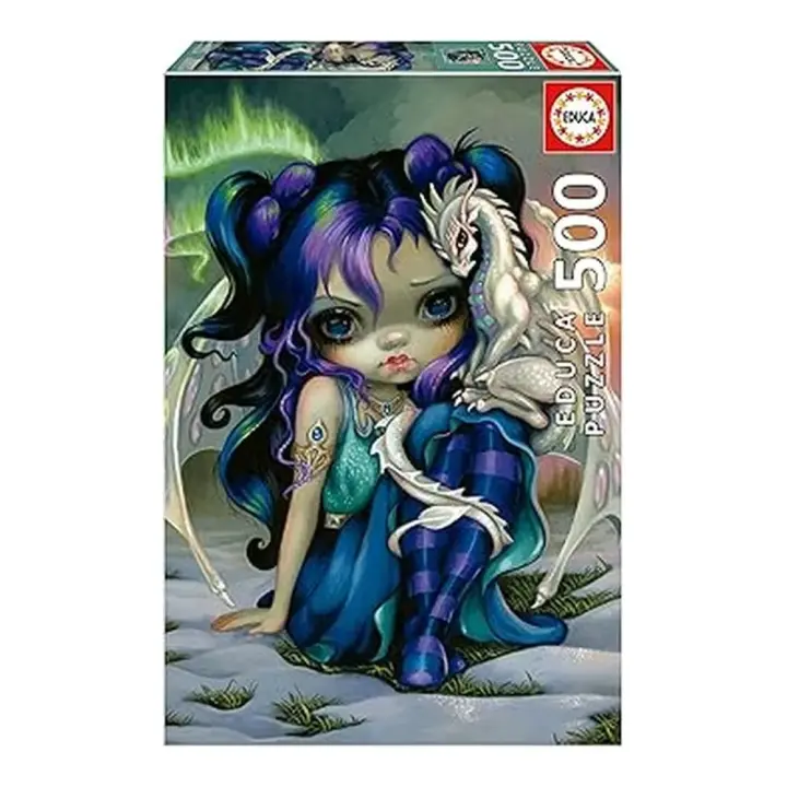 Educa Puzzle Hada del Dragón 500 Piezas 19906 - 1