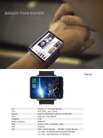 Reloj Inteligente 4G con Pantalla de 2,86", Resolución 640x480, GPS, Llamadas, Batería 2880mAh, Cámara, Memoria 3+32GB,DM100 - details 4