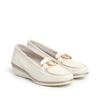 Mocasines y náuticos mujer 24 HORAS 26410 NATURA MOCASIN CADENA NATURAL LINO 35608 25V - details 2