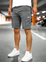 Shorts De Verano Para Hombre 2025 Estilo Safari Sólido Transpirable Con Multiple Bolsillos Moda Casual Fitness Y Jogging - details 14
