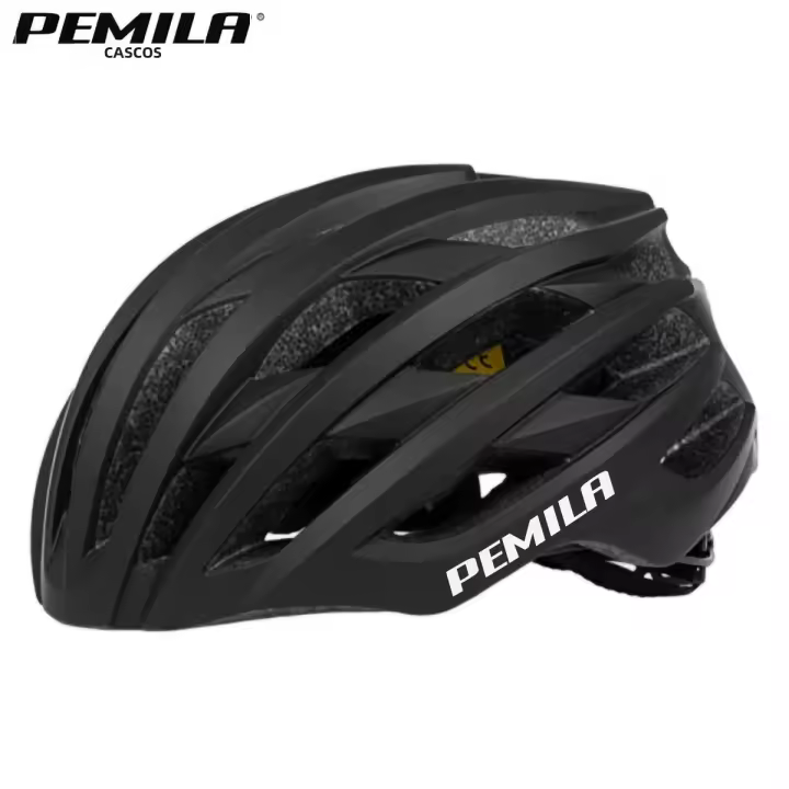 Casco De Ciclismo Ultraligero PEMILA Para Hombres Y Mujeres Seguridad Capucha De Bicicleta Equipamiento De Carreras In-Mold 16-20 Ventanas De Aire Peso 235g - 1