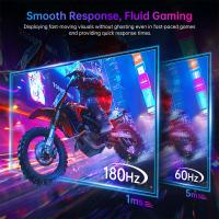 KTC Monitor Gaming 24 Pulgadas H24F8, 180Hz, FHD 1920 x 1080 Fast IPS Vertical Monitor, 1ms, HDR10 133% sRGB, FreeSync Computer Monitor, VESA 100 * 100, Luz azul baja, DP, HDMI, For FPS MOBA RPG MMORPG RTS Gaming - details 2