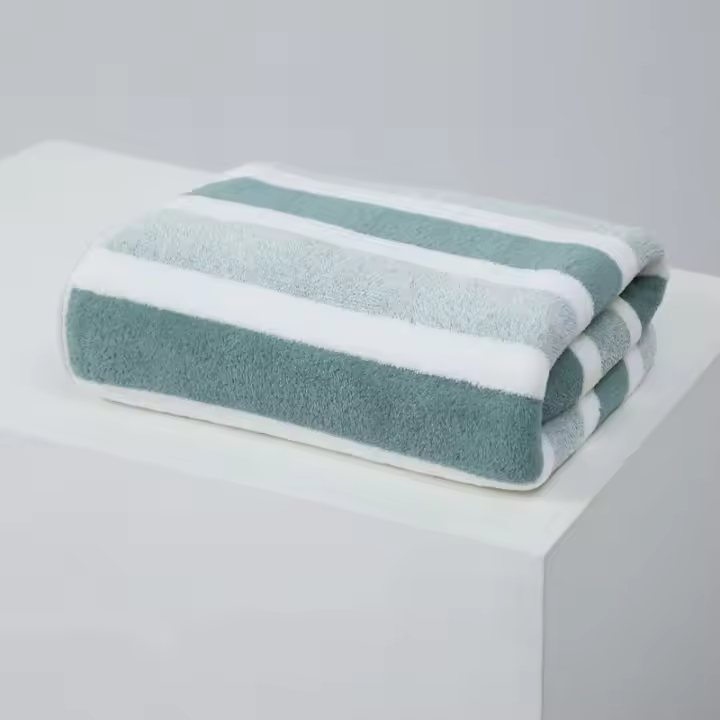 Toalla De Baño Gruesa Y Absorbente Suave Para Rostro Para El Hogar 1 Pc Técnica Tejida Aplicación General Material Poliéster 100% - 1