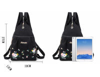 Mochila Pequeña De Encaje Estilo Sencillo Para Mujer Bolsa De Hombro Casual Mochila De Viaje Oxford Bolsa De Pecho - details 20