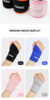 AOLIKES 1PC Pulsera Ajustable Para El Tobillo Alivio Del Dolor De Tendinitis Y Tunnel Carpal Deporte Soporte De Muñeca Para Artritis Envolvente De Muñeca Medicina De Cuidado Personal - details 1