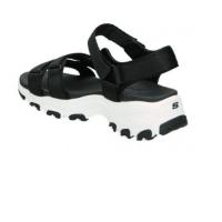 Sandalias Skechers Mujer D´Lites -Fresh Catch Negras - details 1