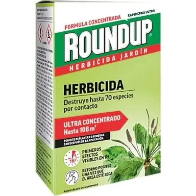 Herbicida Garden Roundup ultra concentrado 250 Ml 108m2 - 1