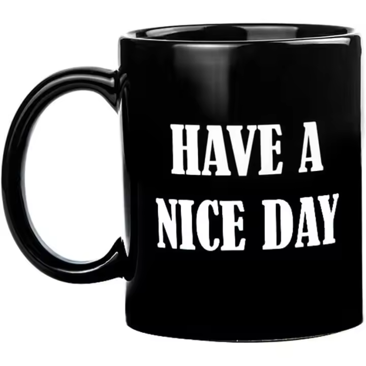 Taza de café mágica que cambia de temperatura: taza divertida con medidor de batería, taza de café y té de porcelana sensible al termómetro - 1