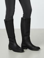 Botas Altas Mujer Estilo Montar — Botas de Equitación Planas, Punta Redonda - details 1