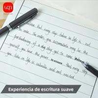 Lápices De Gel Negros Brillantes WQN Tamaños 3/6/12PCS Escritura Suave Secado Rápido Impermeables Para Exámenes Y Oficina - details 3