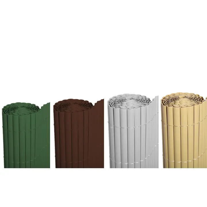 Cerramiento de PVC, cañizo PVC para ocultación de terrazas y jardines, cañizo media caña - 1