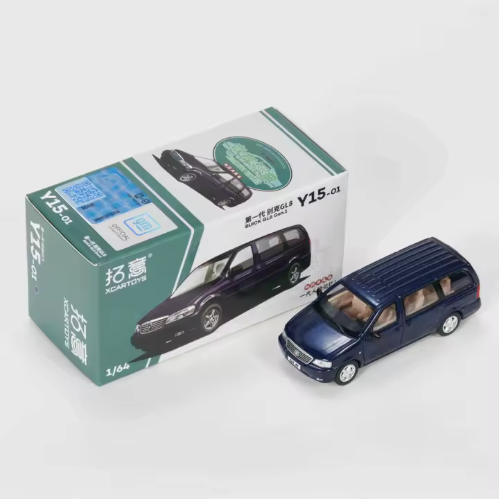 Xcartoys Modelo De Coche a Escala 1/64 Buick Series GL8 Gen.3 MPV Regal Gen.4 Vintage Diecast Metal Para Adultos Regalo Clásico Vehículo De Juguete - 1