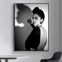 Pegatina De Pared Vintage De La Cantante S-Sade Adu Para Decoración De Sala De Estar Bar Moderno Estilo Retro Y Nostálgico Impresión Digital HD Sin Marco - details 5