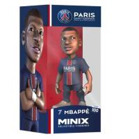 Figura MINIX Kylian Mbappé. PSG Football Stars.  Bandai - details 0