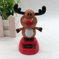 Nueva Llegada Adorno De Navidad Para Coche Muñeca Bobo Solar Creativa Decoración De Interiores Suministro Para Coche Adorno De Modelado De Navidad - details 6