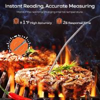 Termómetro De Cocina Digital Para Carne Y Horno Resistente Al Agua Con Probing Medidor De Temperatura Para BBQ Y Cocina - details 1