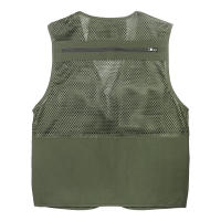 Chaleco De Pesca Transpirable Con Bolsillos De Cierre Para Actividades Al Aire Libre Y Viajes De Verano Chaleco De Trabajo De Malla Polyester Impermeable - details 10