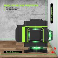 Nivel De Laser 3D HILDA Con 12 Líneas Auto-Nivelado 360 Grados Horizontal Y Vertical Rayo Verde Óptico Instrumento De Medición Potente - details 2