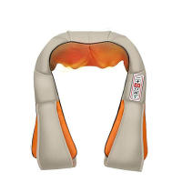 Chalé De Masaje Cuello 3D Eléctrico En Forma U Con Calor Infrarrojo Y Rodillazos Para Espalda Y Hombros Masajeador Shiatsu Para Uso En Casa Y Coche - details 7