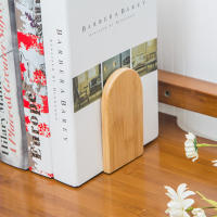 Organizador De Escritorio De Bambú Nature Soporte Para Libros Estante De Libros Montaje Requiere Material Del Paquete - details 2