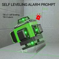 4D 16 Line Laser Level Horizontal And Vertical With Remote Control 360°Self-leveling For Home Use, Construction, And DIY Projects, Laser Level Tool, Construction Equipment, Robust Tool Design - details 6