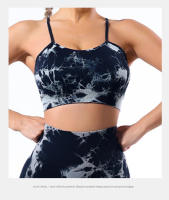 Chaleco De Yoga Para Mujer Sin Almohadillas De Sujetador Transpirable Y Sin Costuras Con Suspensión Vestido De Deporte Para Gimnasio Y Correr - details 11
