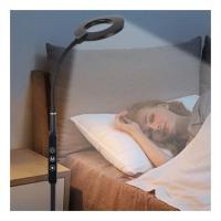Lámpara de Pie 12W Forma Aro Luz LED, con Cuello Cisne Flexible Elegante en Negro. Lampara de Suelo de Bombilla LED 4 Colores y 6 Brillos Ajustables, Temporizador y Memoria. Flexibilidad 360°, Lampara para sala o dormitorio ¡Descubre tu iluminación ideal! - details 3