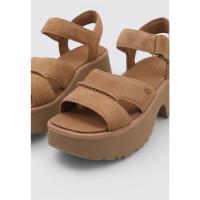 UGG New Heights Ankle Strap Sandalias Con Plataforma Mujer Marrón - details 1