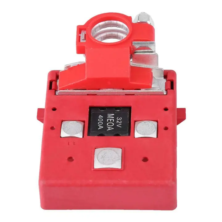 Conector De Terminales De Batería De Coche 32V 400A Con Libera Rápida Pila Cabeza Terminal De Batería ABS Y Metal - 1
