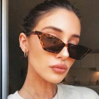 Gafas De Sol Para Mujer Estilo Vintage Con Ojos De Gato Montura Pequeña Protección UV400 Moda Callejera - details 3