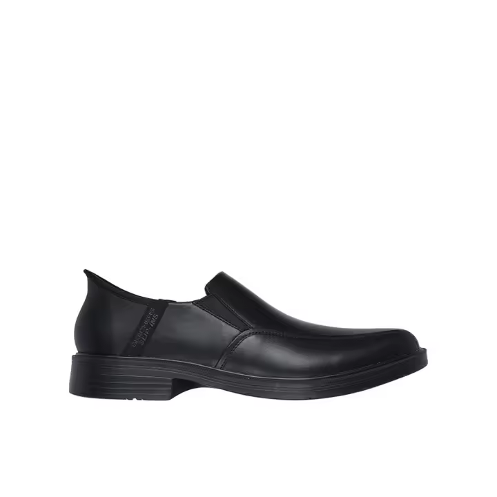 Skechers 205169_BLK Zapatos para hombre negros en piel y sintético 83483 - 1