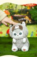 Muñeco De Peluche Grande De Mofusand Serie De Animales Con Cola Larga Gato Delfín Muñeco De Cojín Decoración De Habitación Regalo De Cumpleaños Para Niños Y Adultos - details 8