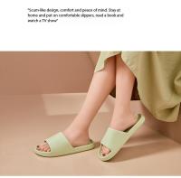 Zapatillas De Baño Para Hombres Y Mujeres Parejas Antideslizantes Impermeables Verano Suave Masajeador No Esponjoso Moda Casa - details 8