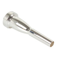 Boquilla De Trompeta Profesional 3C 5C 7C Con Diseño De Enchufe Dorado Y Plateado De Plata Calidad Superior Para Jugadores Avanzados - details 1