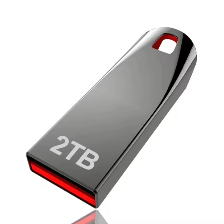 Pendrive portátil de Alta velocidad, Unidad Flash USB 3,0 de 2TB, 1TB, 512GB, Negro color - 1