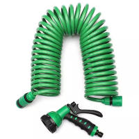 Riega De Jardín Con 8 Boquillas De Patrón Diferente Para Limpieza De Coche Tubo De Agua Plástico Para Riego Del Jardín - details 2