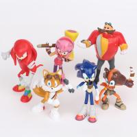 Juego De 18 Piezas Mini Sonic Figuras De Acción De 5-7cm PVC Elegante Echado Espinilla Sombra Modelo De Muñeca Para Niños Regalo De Cumpleaños - details 6