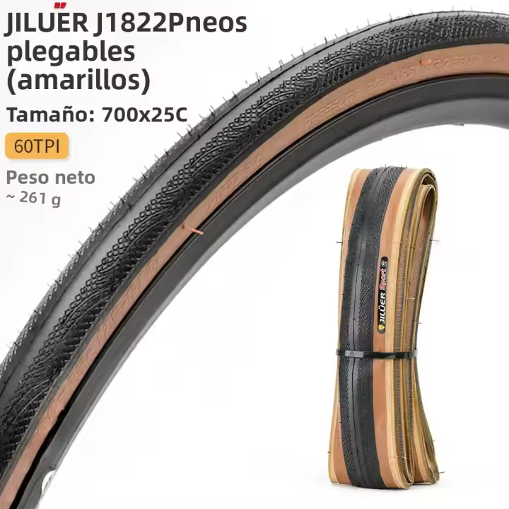 GOLDIX Neumático Plegable Ultraligero Para Bicicleta 20er 26er 27.5er 29er 700c 1.95/2.1/2.2 Para MTB Y Bicicletas De Carretera - 1