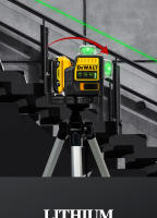 Nivel De Láser DEWALT DW089LG Con 12 Líneas 3 X 360° Luz Verde Batería 12V Li-Ion Uso Exterior Vertical Y Horizontal - details 7