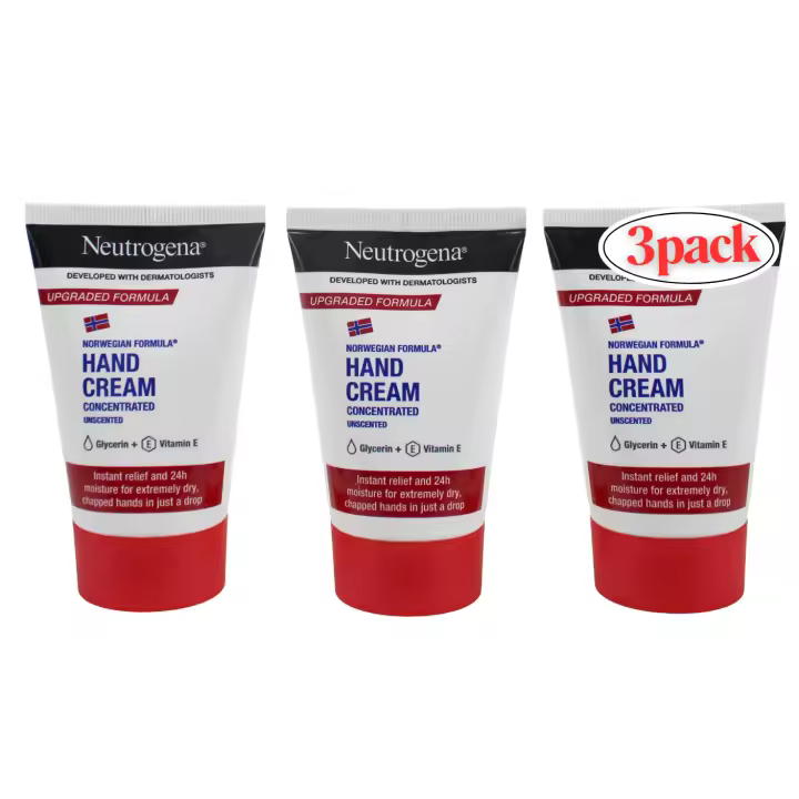 3 X Neutrogena Norwegian Formula Crema Hidratante Para Manos 50ml - 1