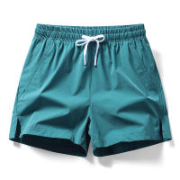 Shorts De Verano De Seda Helada Para Hombres Pantalones Deportivos Tres Partes Secado Rápido Running Fitness Elasticos Shorts De Baloncesto - details 6