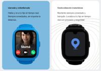 Reloj gps niño SaveFamily Relojes con GPS Iconic Plus 2 4G Reloj Inteligente niño Llamada Vídeo Face ID WhatsApp Inteligencia Artificial IA Spotify WIFI Bluetooth App Estampada Street Style Medidor constantes relojes inteligentes smartwatch NO INCLUYE SIM - details 1