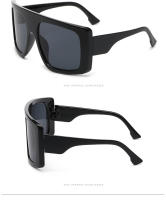 Gafas De Sol Cuadradas Punk Oversize Para Hombre Y2K Tendencia Única Con Lente UV400 Para Ciclismo Y Conducción - details 9