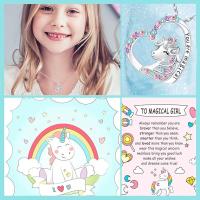 Es un collar Mágico para Niños, colgantes de Corazón de Cristal, Collares, Joyas, Regalos para niños, Hijas, nietas - details 0